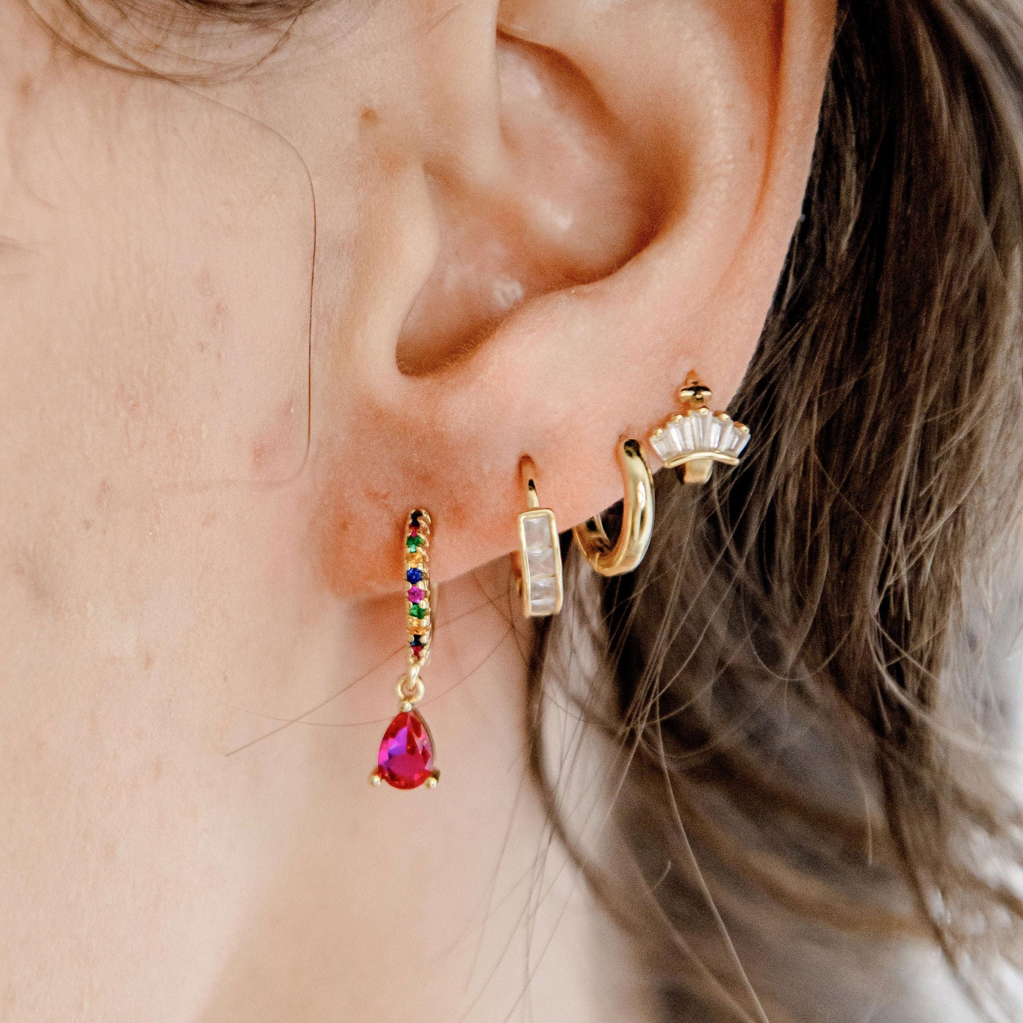 Dora Earrings - Luisa Luxe gold jewellery