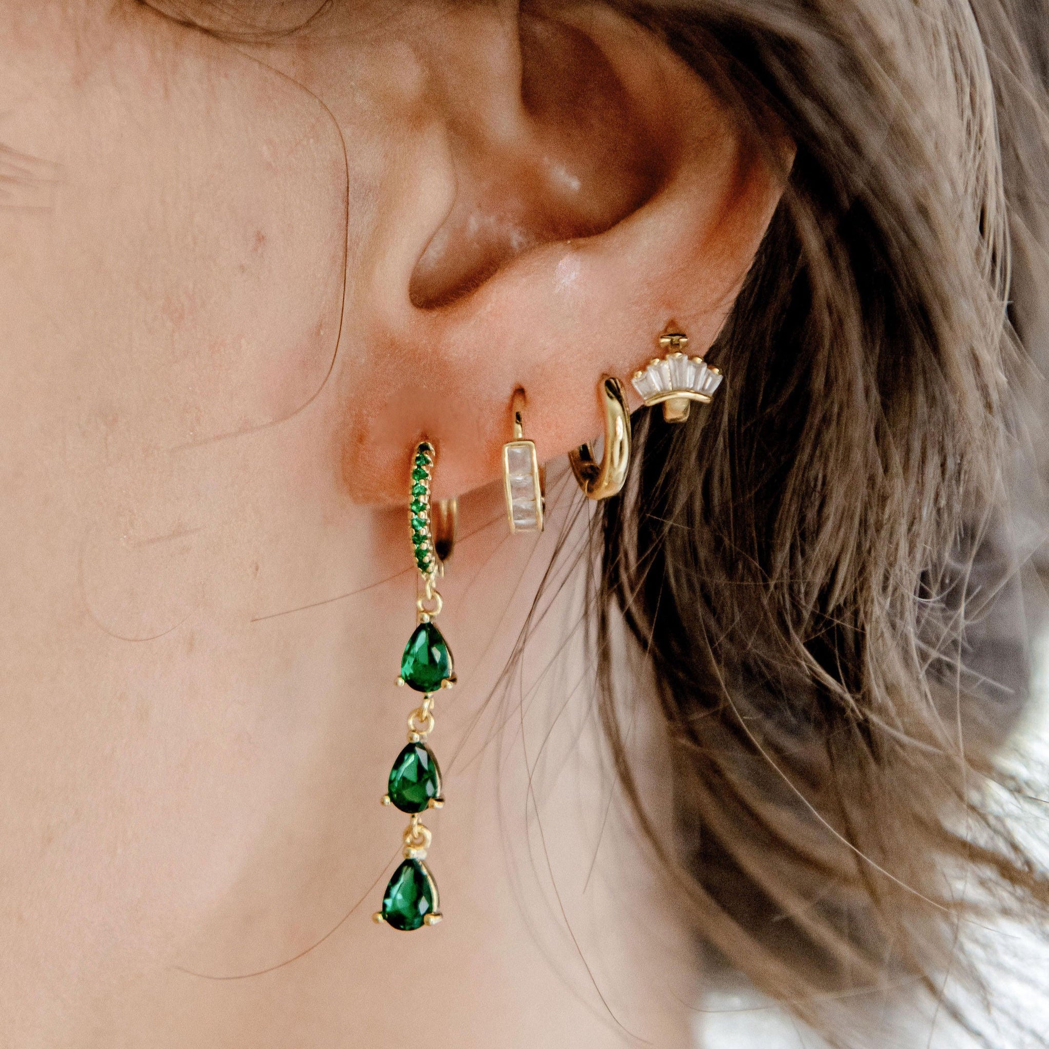 Ellis Earrings - Luisa Luxe gold jewellery