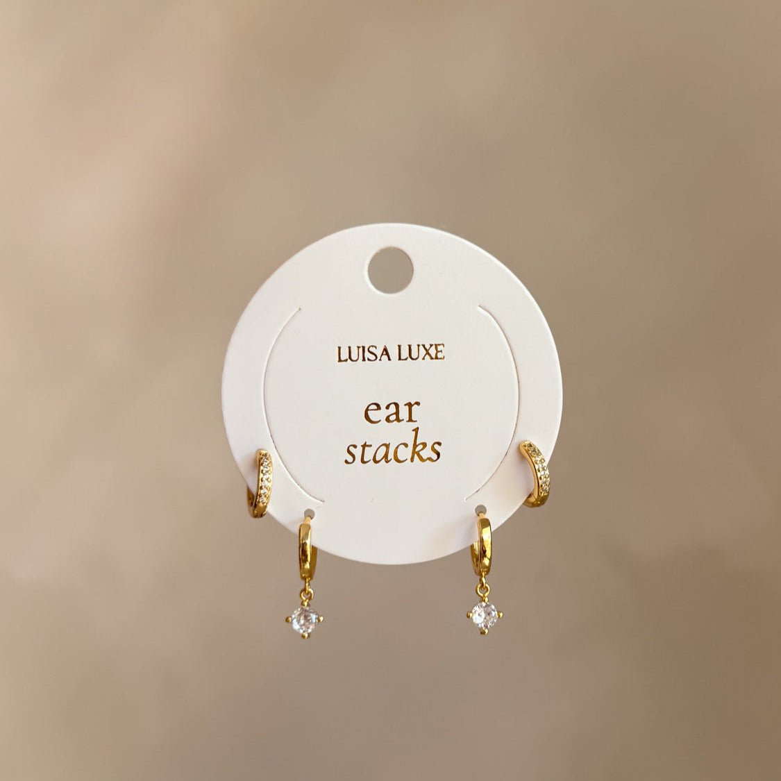 Elly & Chey Earring Stack - Luisa Luxe gold jewellery