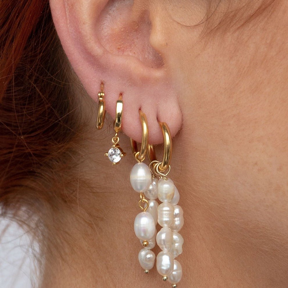 Elly Earrings - Luisa Luxe gold jewellery
