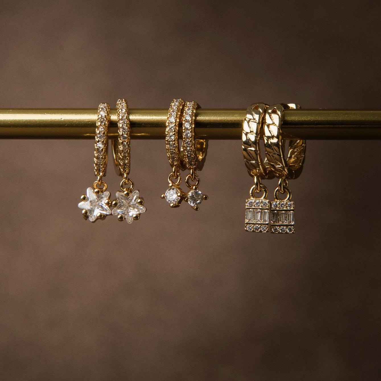 Eva Earrings - Luisa Luxe gold jewellery