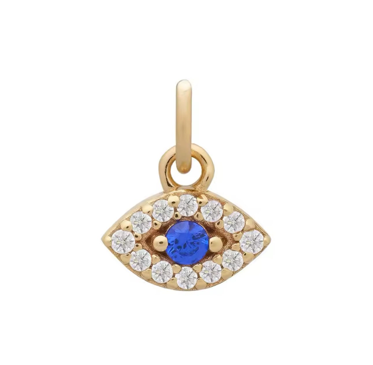Evil Eye Charm - Luisa Luxe gold jewellery