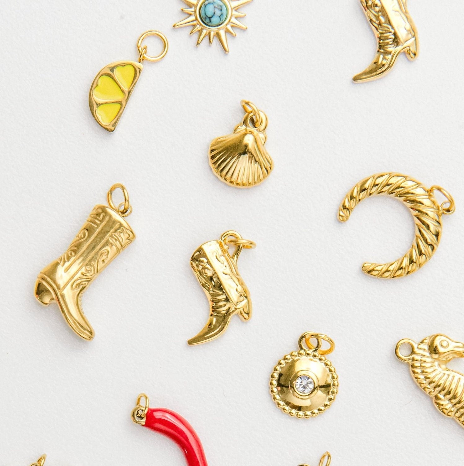 Fancy Cowgirl Charm - Luisa Luxe gold jewellery