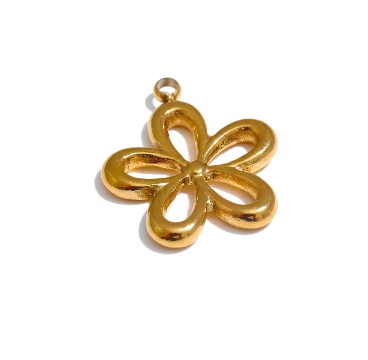 Flower Charm - Luisa Luxe gold jewellery