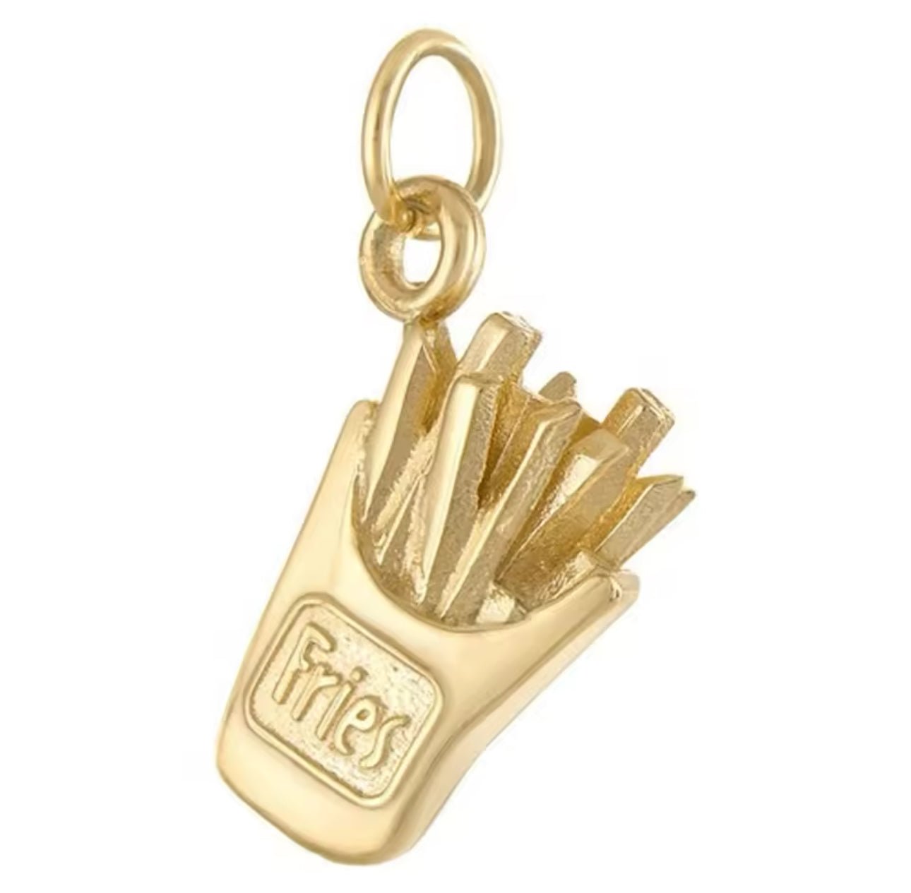 French Fries Charm - Luisa Luxe gold jewellery