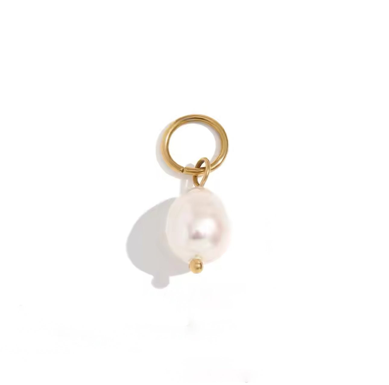 Freshwater Pearl Charm - Luisa Luxe gold jewellery