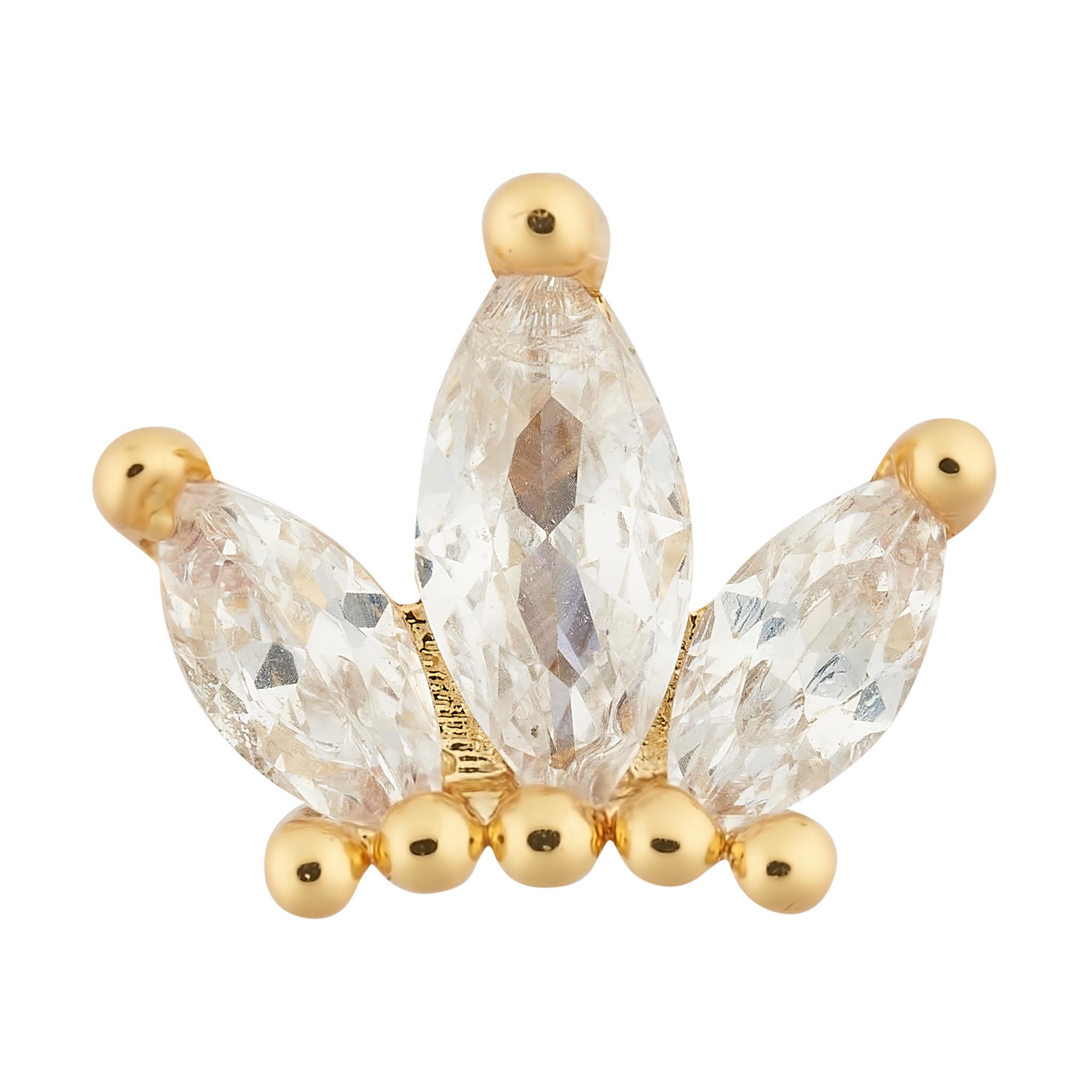 Gal Single Earring - Luisa Luxe gold jewellery