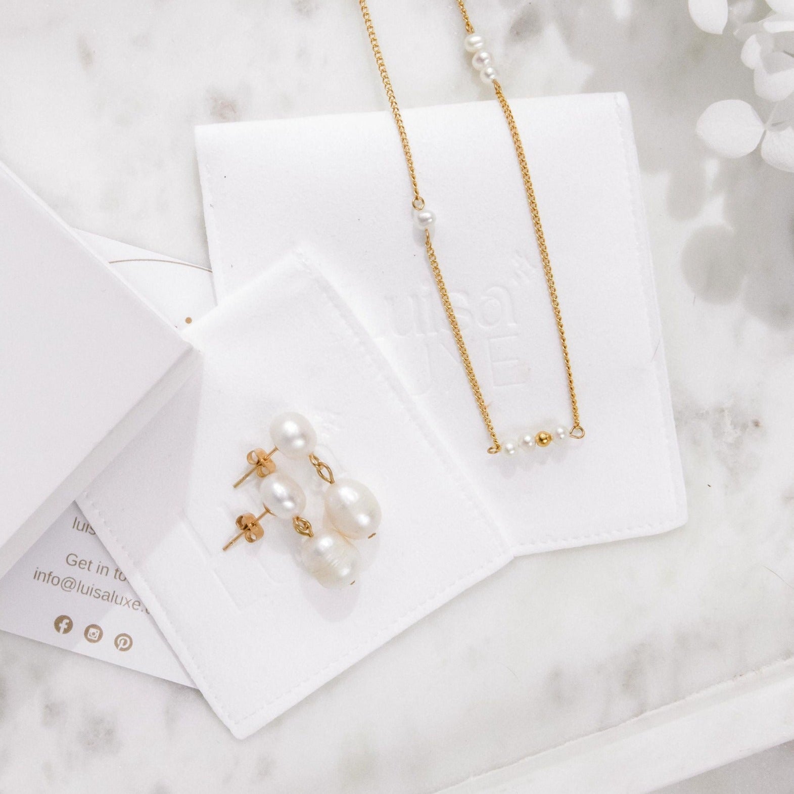 Gift Pouch - Luisa Luxe gold jewellery