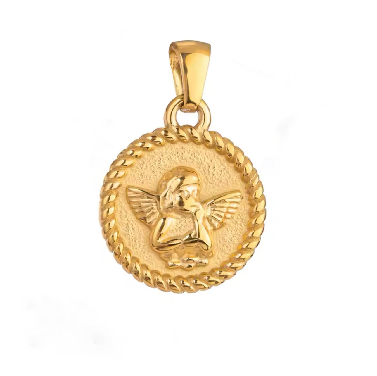 Guardian Angel Charm - Luisa Luxe gold jewellery