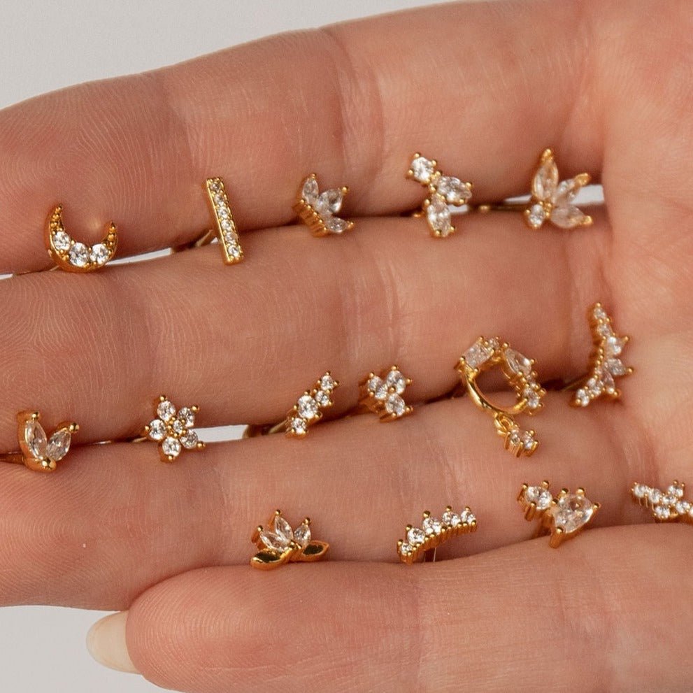 Haim Single Earring - Luisa Luxe gold jewellery