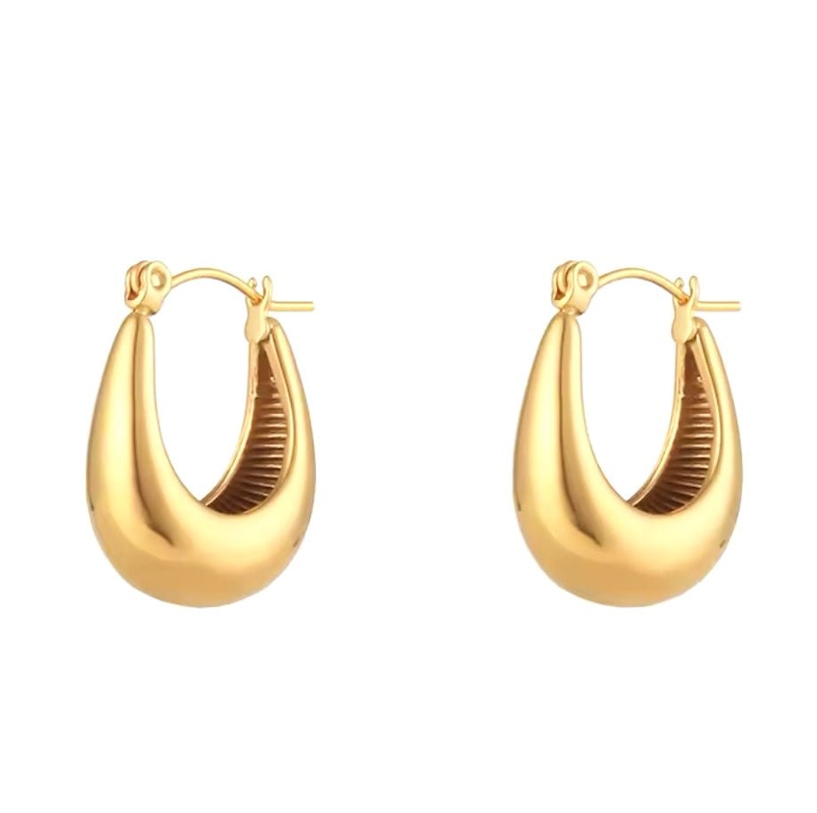 Halo Earrings - Luisa Luxe gold jewellery