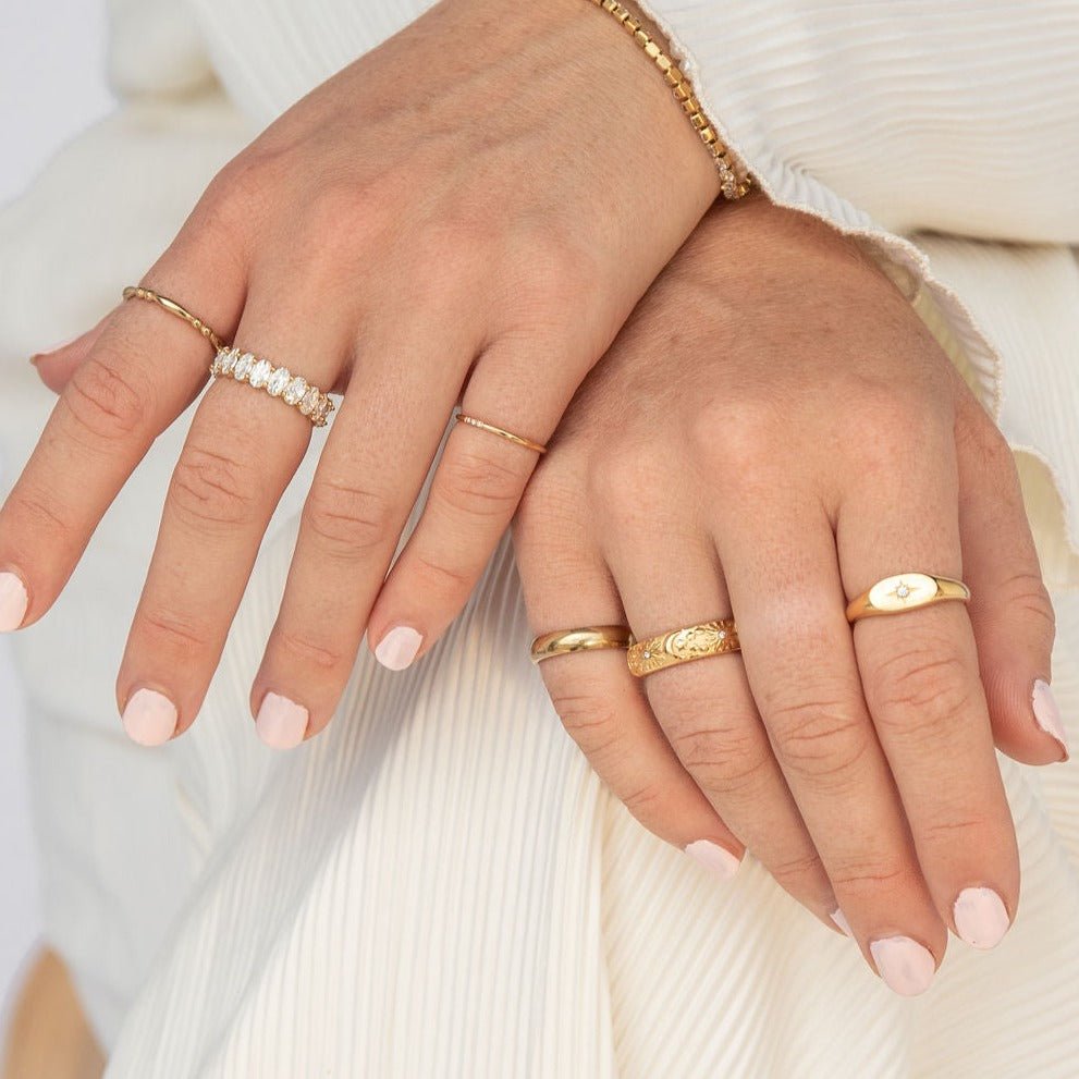 Harper Ring - Luisa Luxe gold jewellery