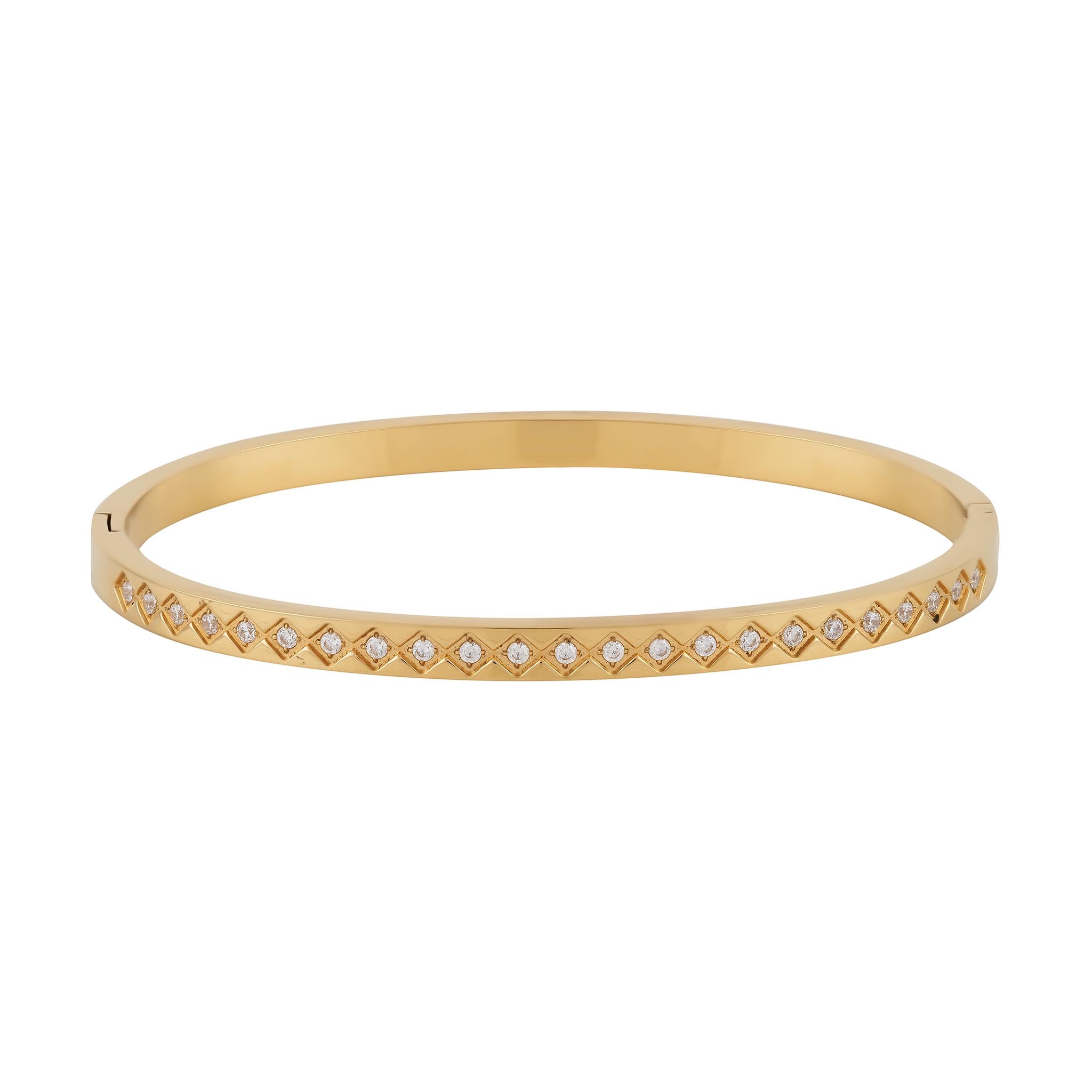 Heather Bangle - Luisa Luxe gold jewellery