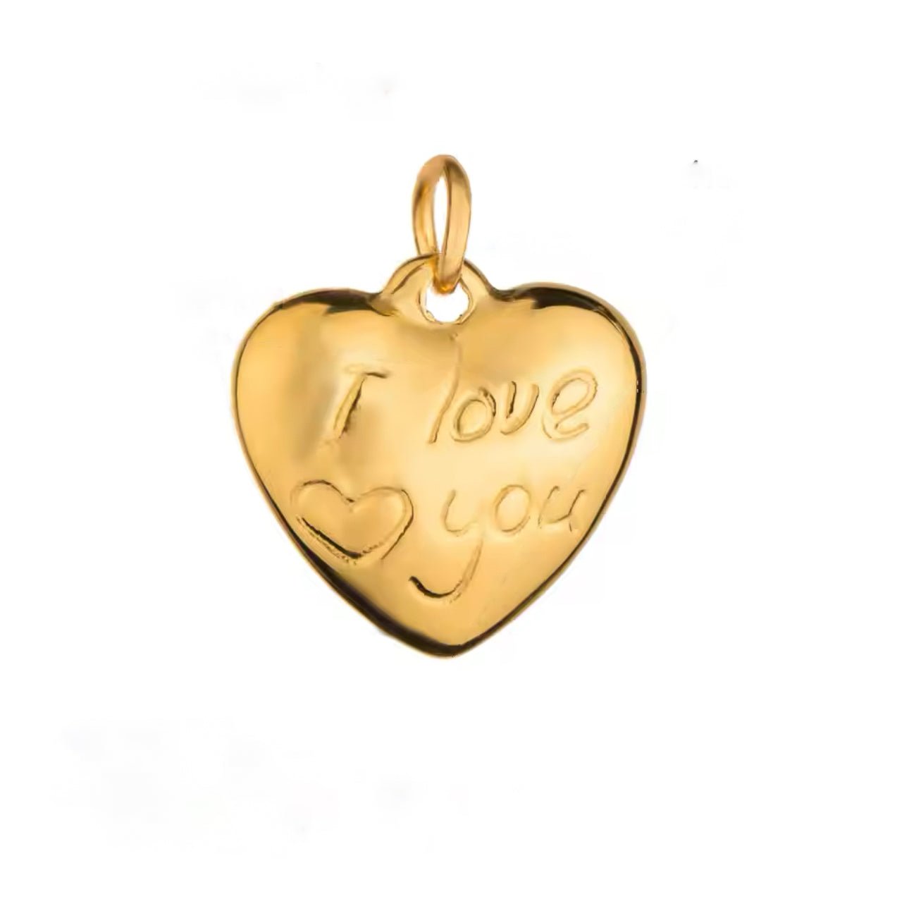 I Love You Charm - Luisa Luxe gold jewellery