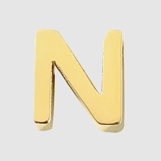 Initial Charm - Luisa Luxe gold jewellery