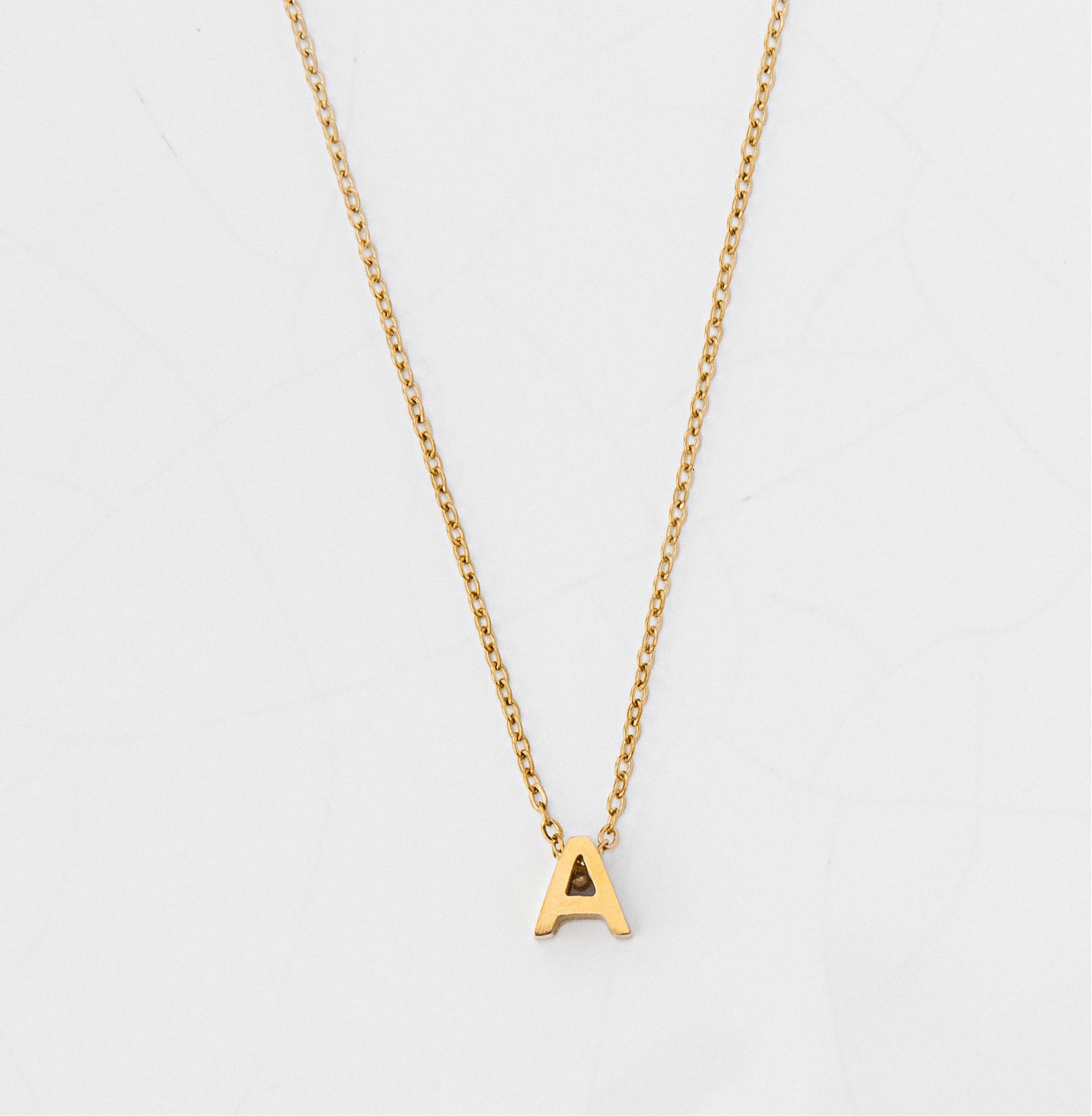 Initial Necklace - Luisa Luxe gold jewellery