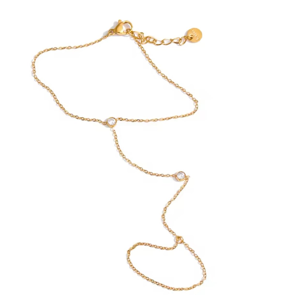 Ivy Hand Chain - Luisa Luxe gold jewellery