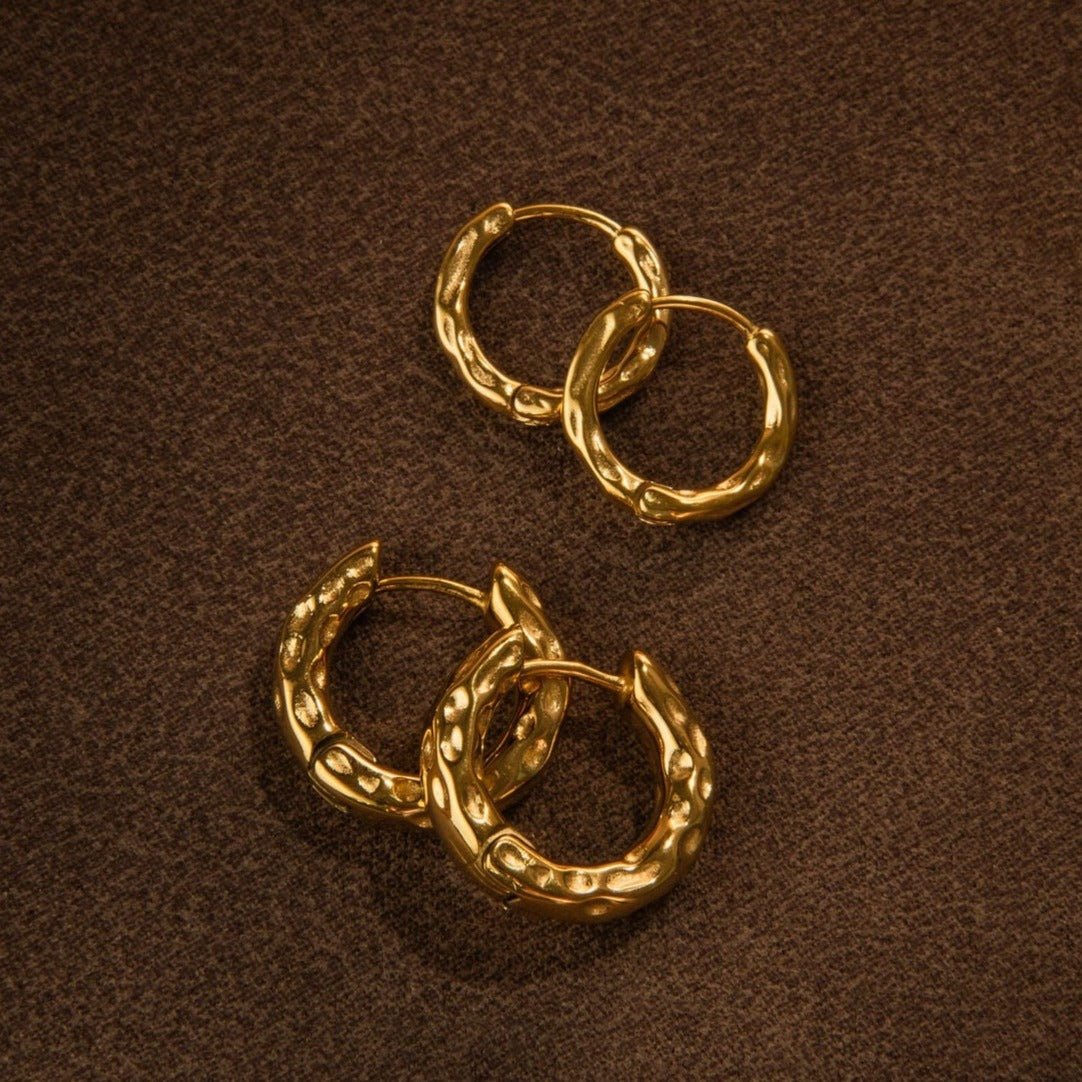 Jed Earrings - Luisa Luxe gold jewellery