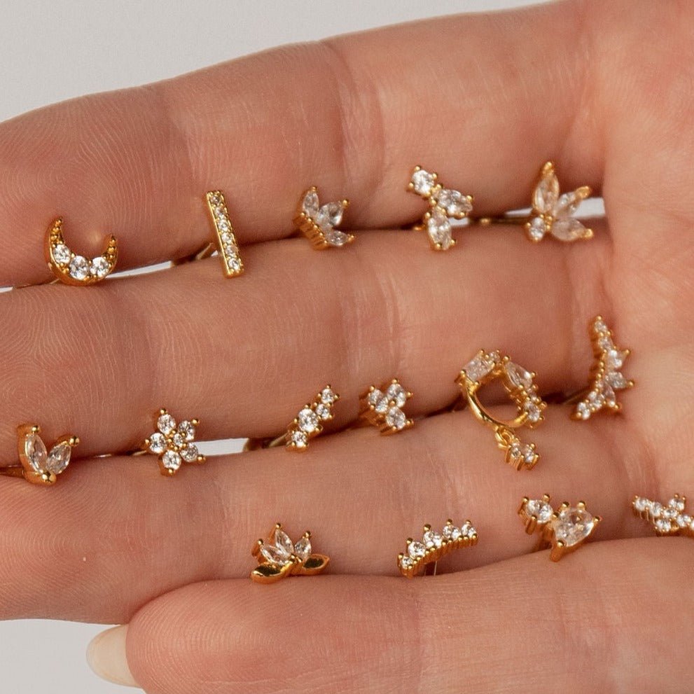 Lane Single Earring - Luisa Luxe gold jewellery