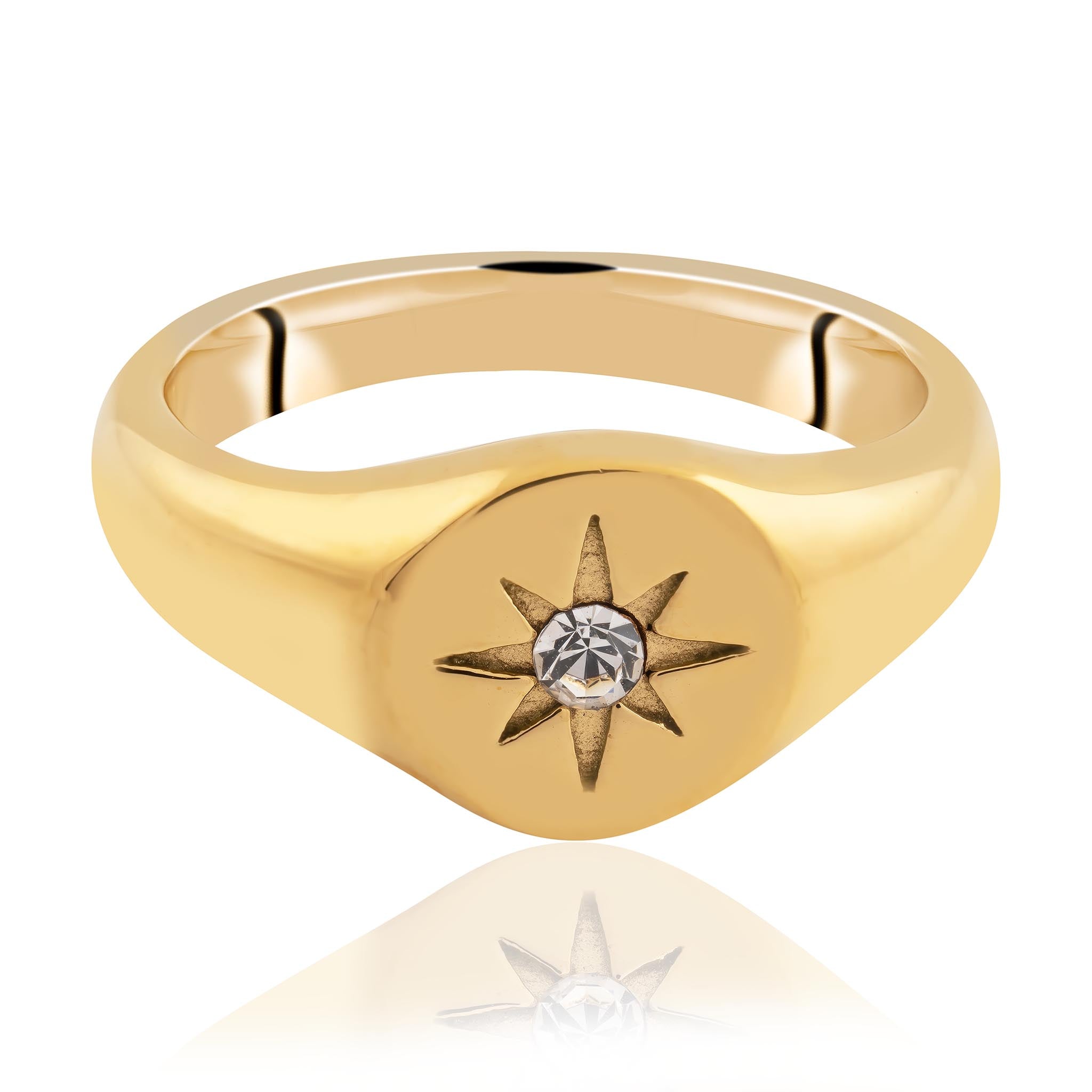Lara Ring - Luisa Luxe gold jewellery
