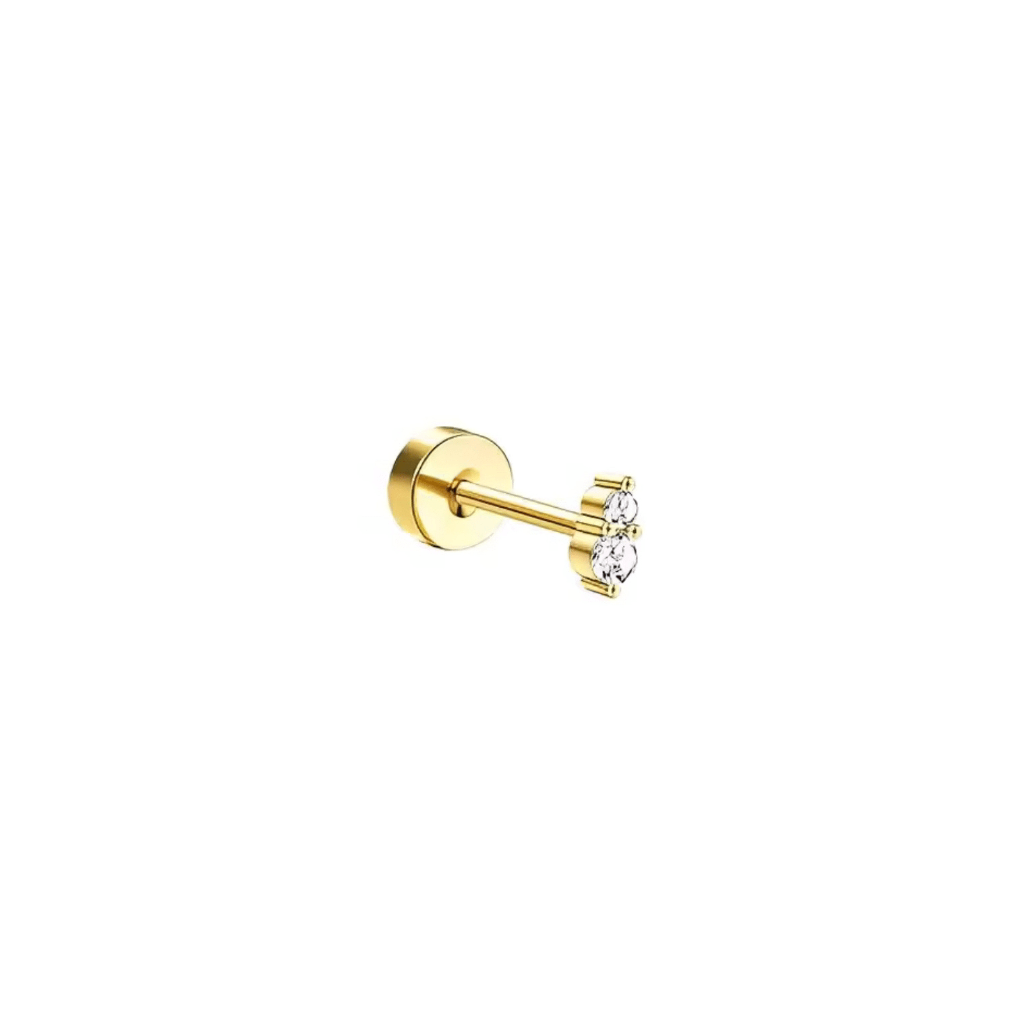 Lis Single Earring - Luisa Luxe gold jewellery