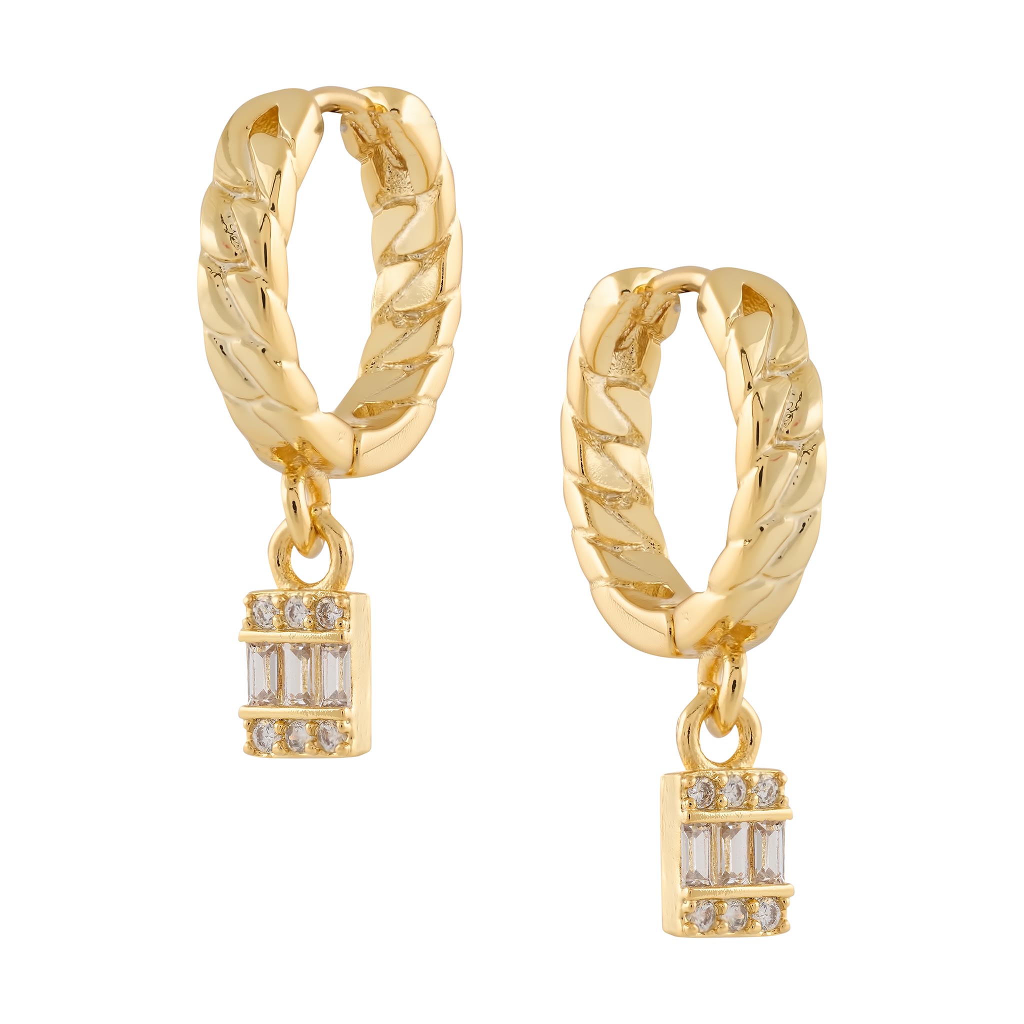 Liz Earrings - Luisa Luxe gold jewellery