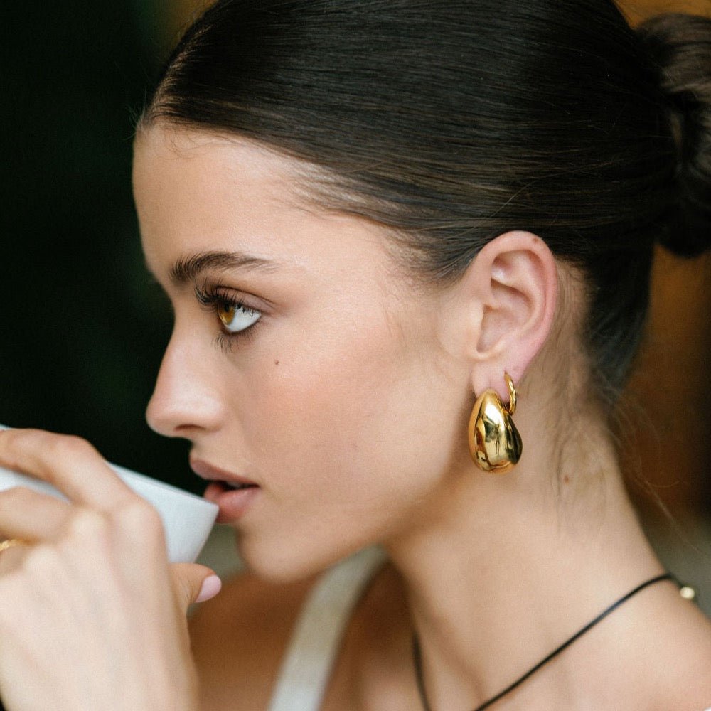 Liza Earrings - Luisa Luxe gold jewellery