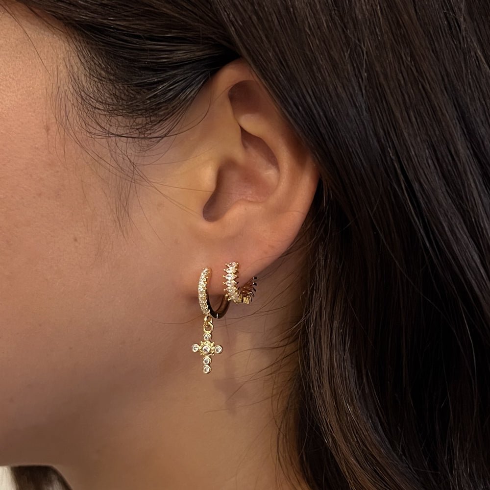 Lizzie Earrings - Luisa Luxe gold jewellery