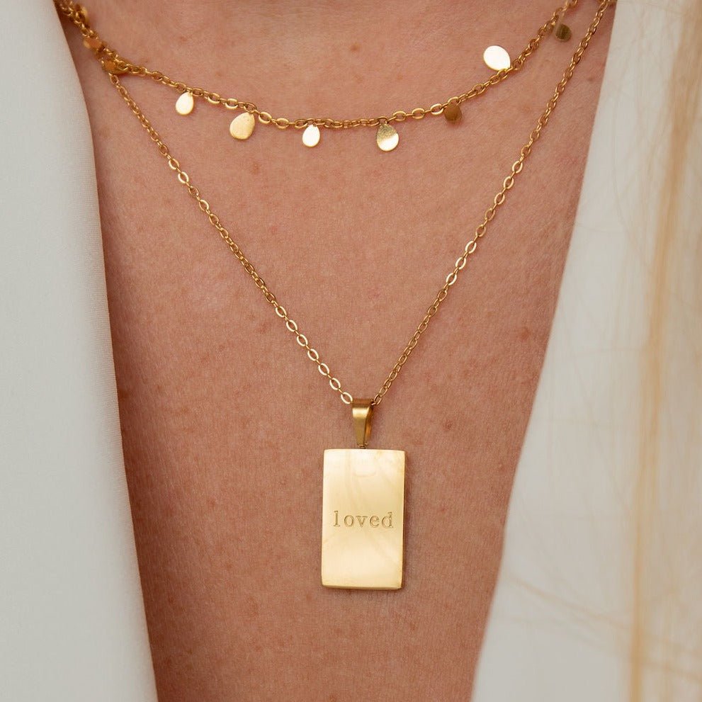 Loved Necklace - Luisa Luxe gold jewellery