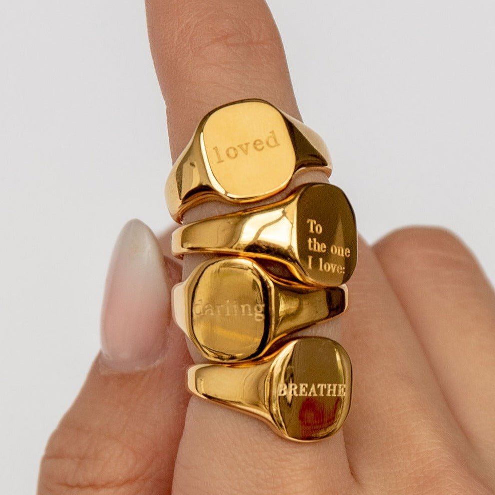 Loved Ring - Luisa Luxe gold jewellery
