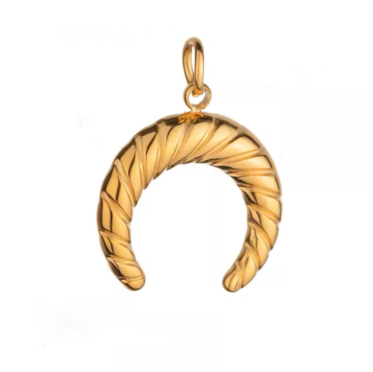 Lucky Horseshoe Charm - Luisa Luxe gold jewellery