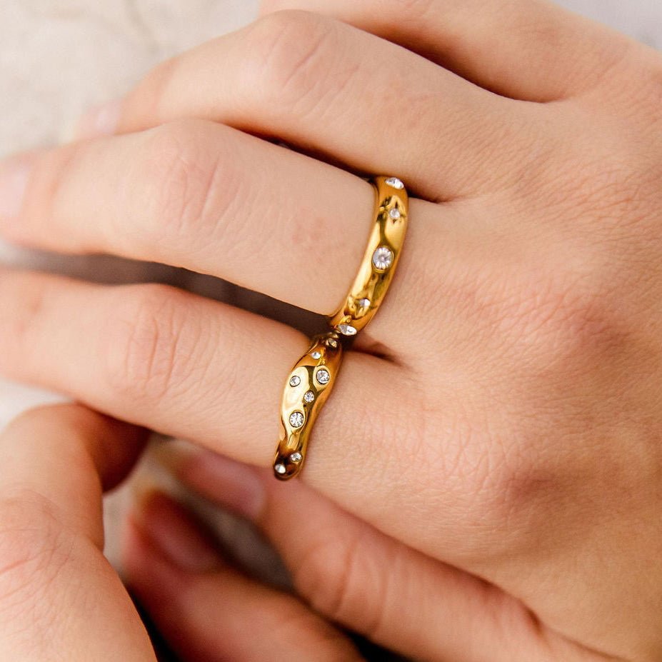 Luelle Ring - Luisa Luxe gold jewellery