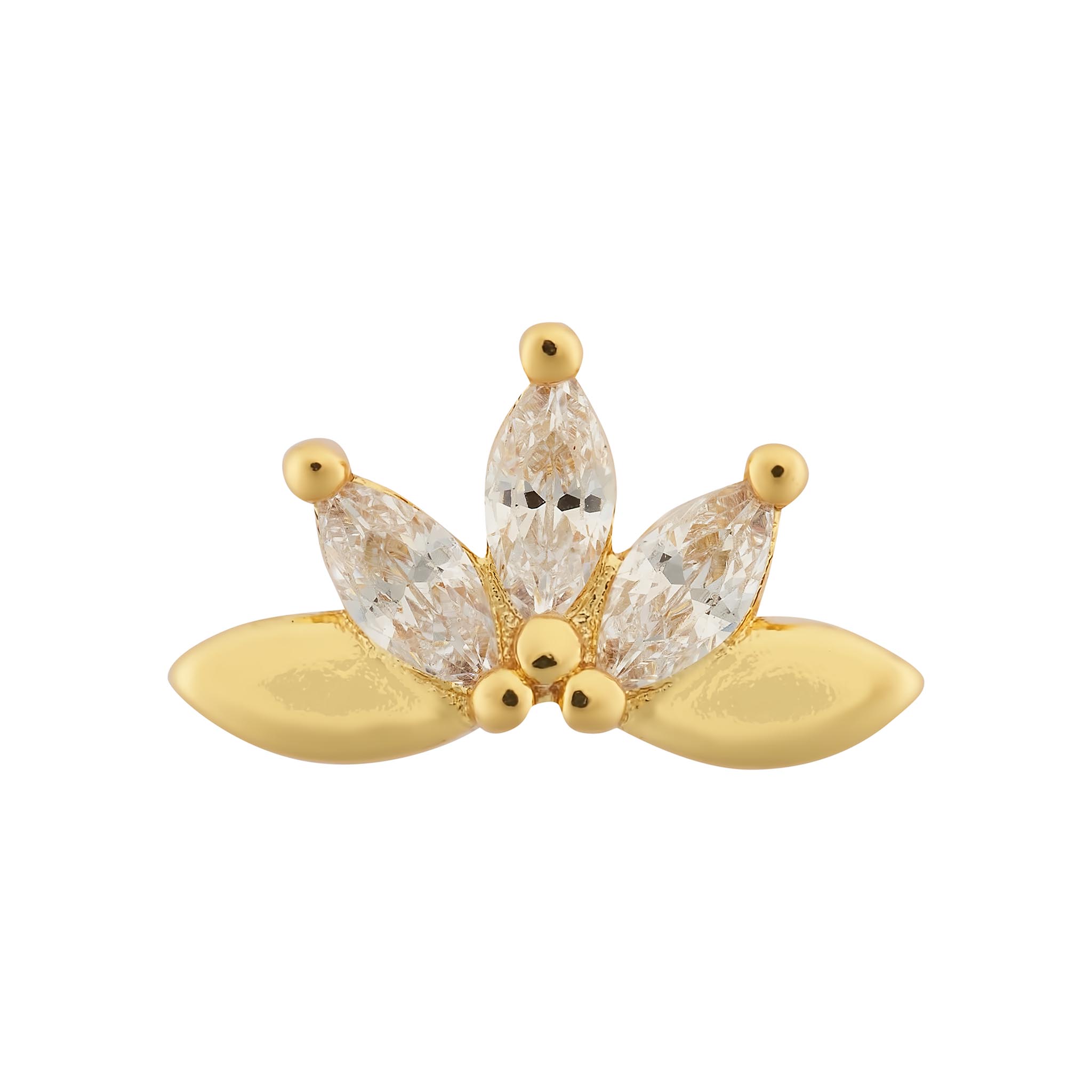 Lula Single Earring - Luisa Luxe gold jewellery