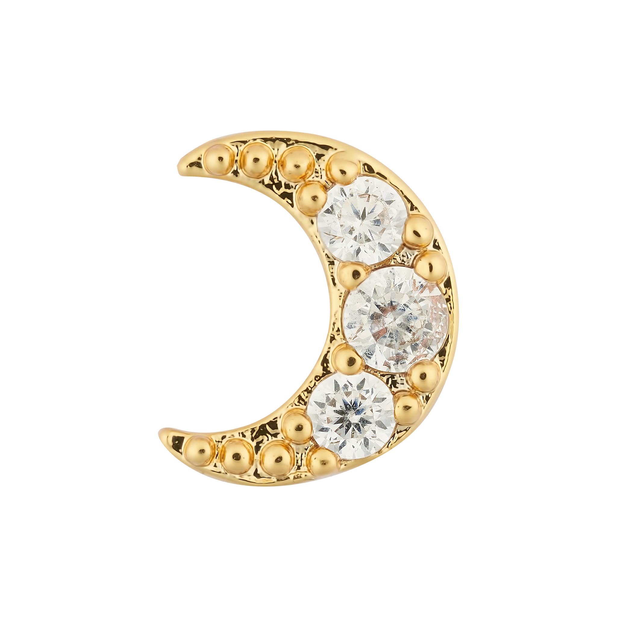 Lume Single Earring - Luisa Luxe gold jewellery