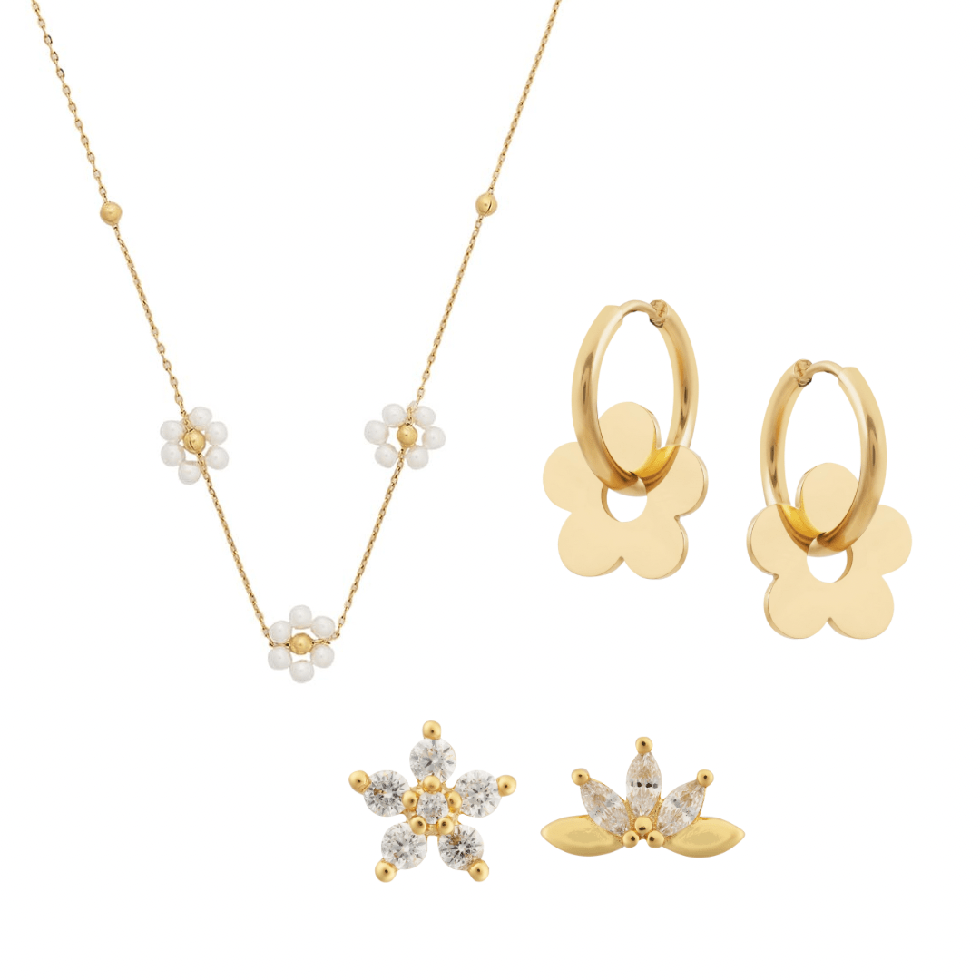 Lunch With The Girls Bundle - Luisa Luxe gold jewellery