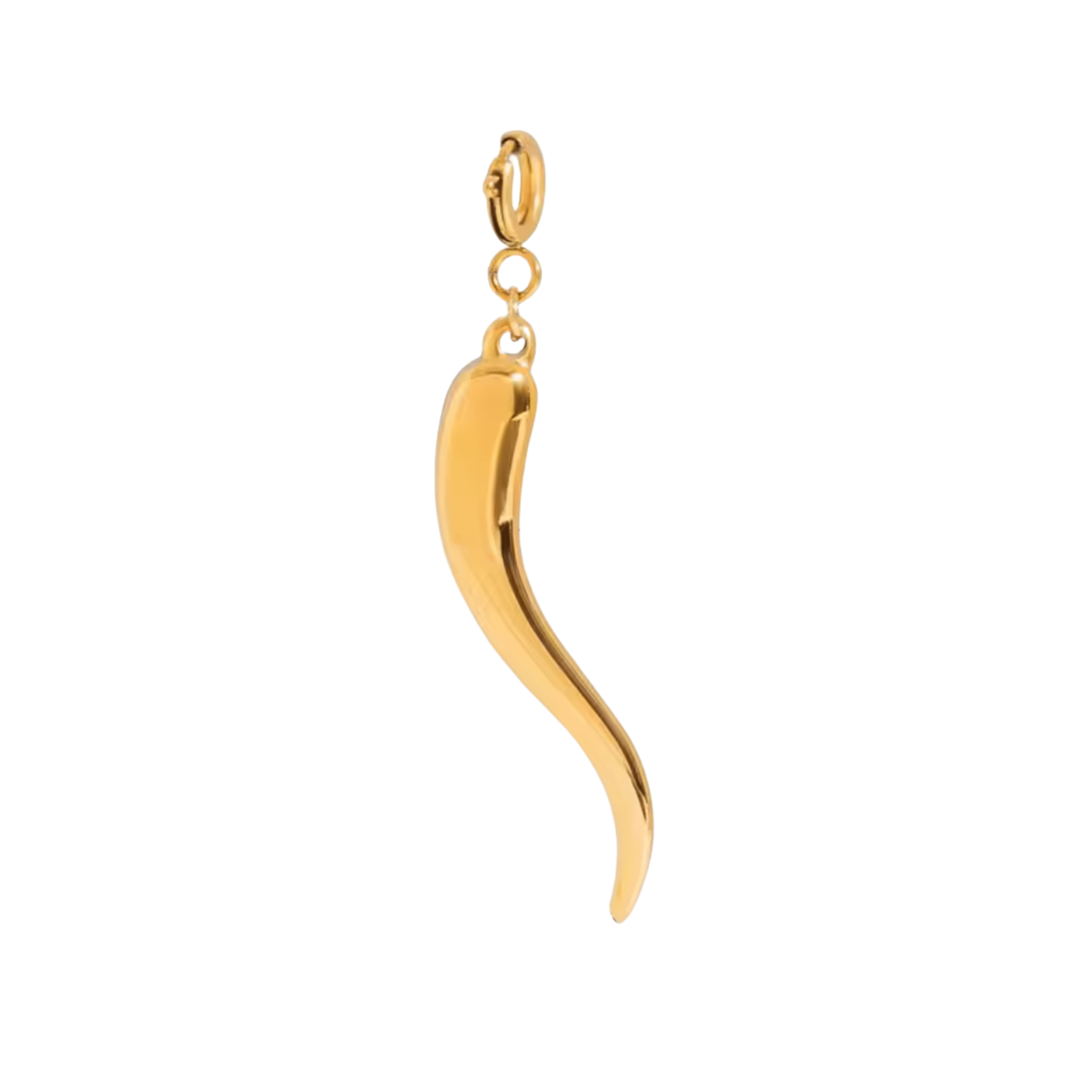 Luxe Cornicello Charm - Luisa Luxe gold jewellery