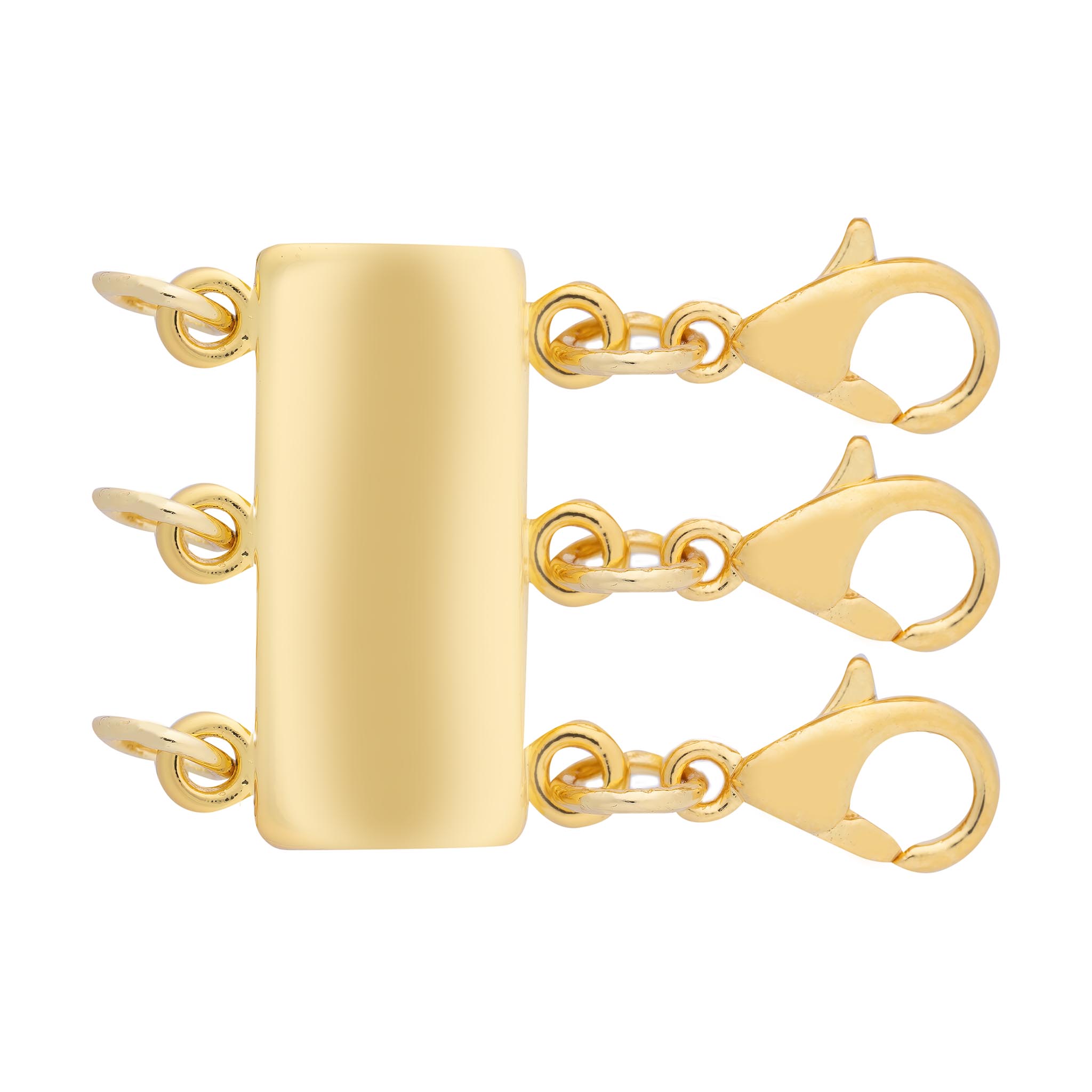 Magnetic Triple Necklace Stacker - Luisa Luxe gold jewellery
