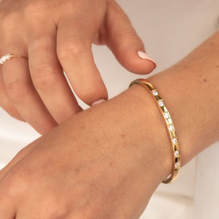 Margie Bangle - Luisa Luxe gold jewellery
