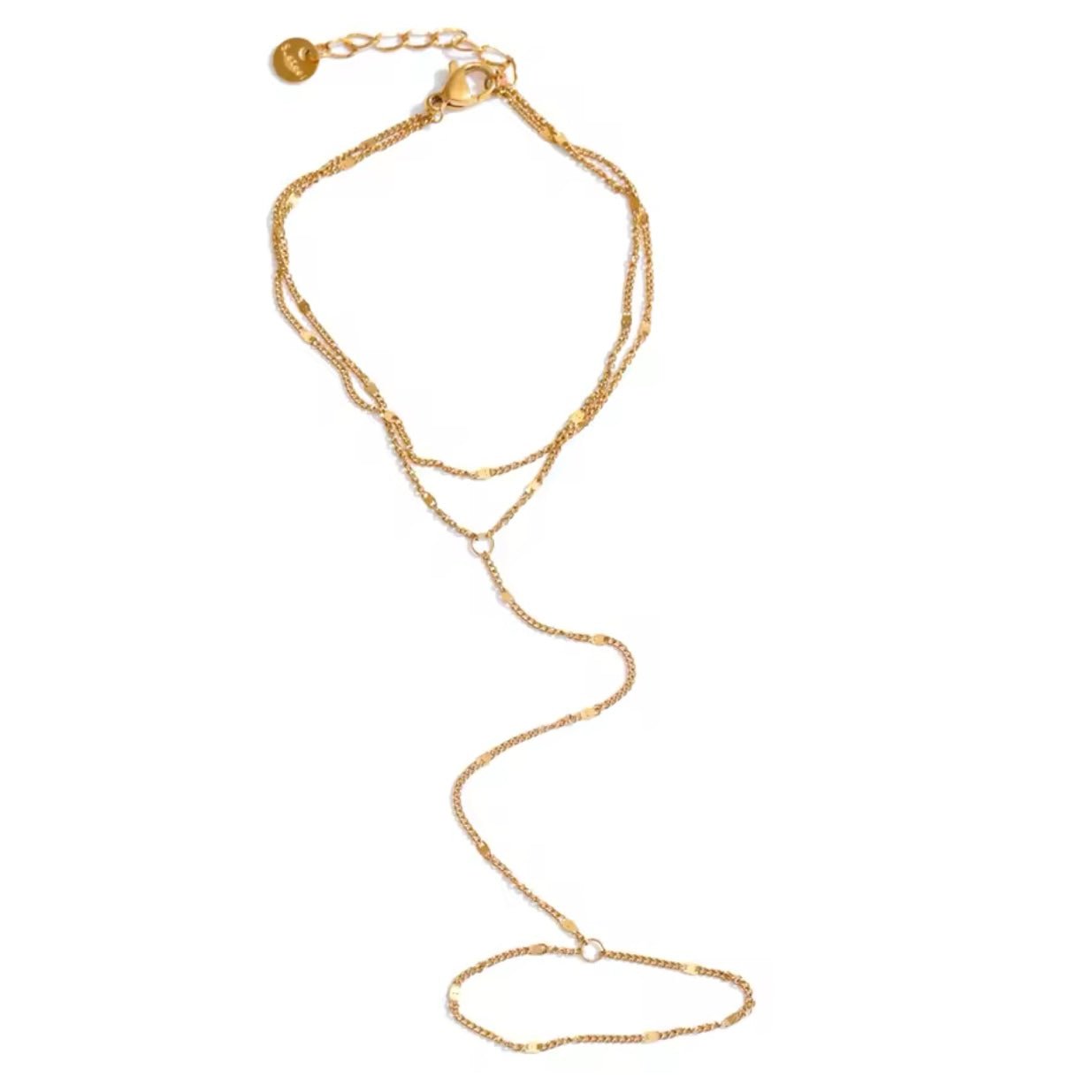 Marta Hand Chain - Luisa Luxe gold jewellery