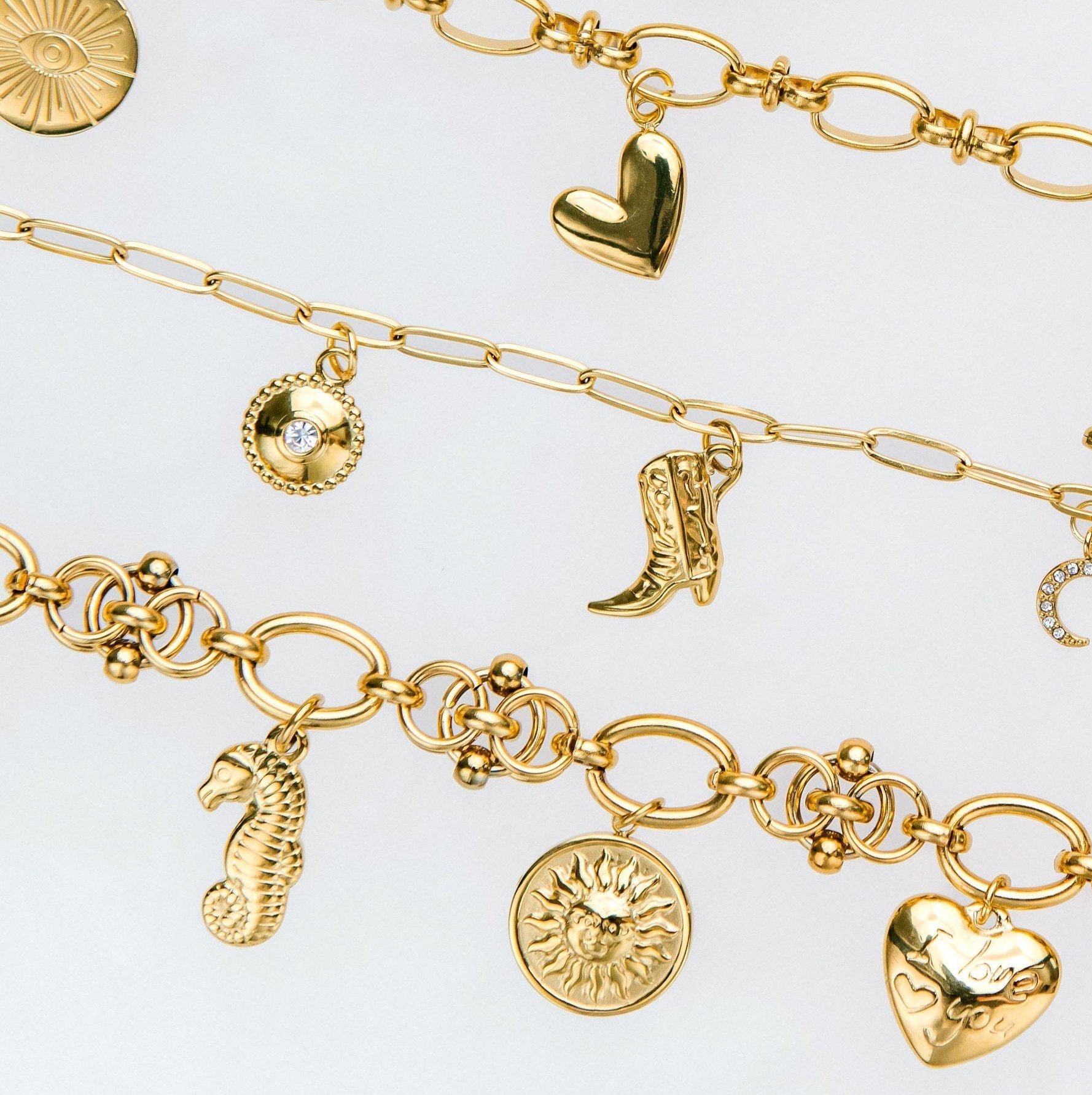 Medallion Charm - Luisa Luxe gold jewellery