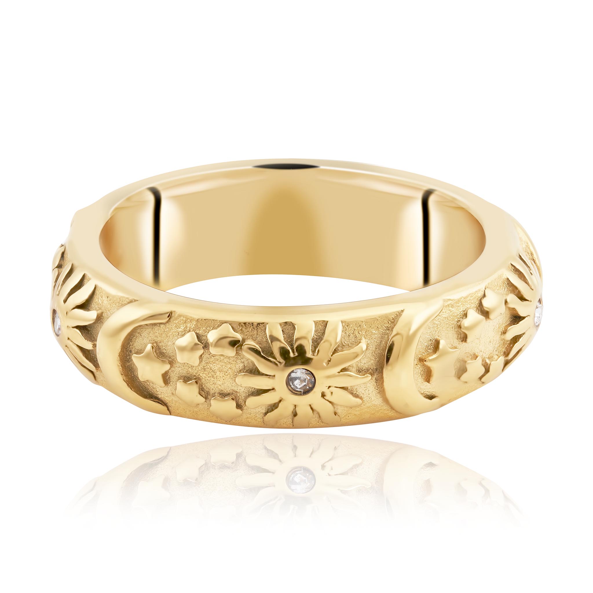 Midnight Ring - Luisa Luxe gold jewellery