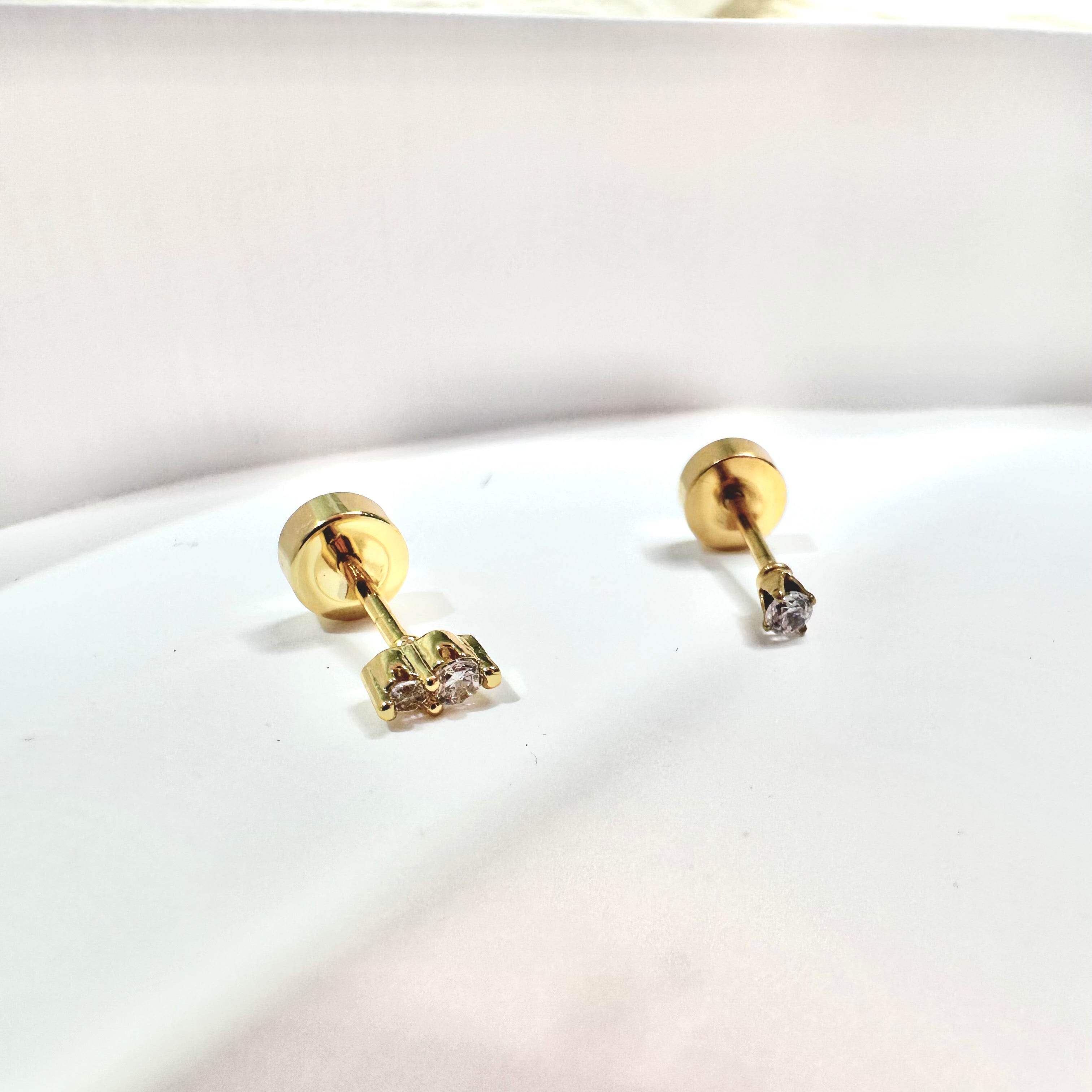 Mika Single Earring - Luisa Luxe gold jewellery
