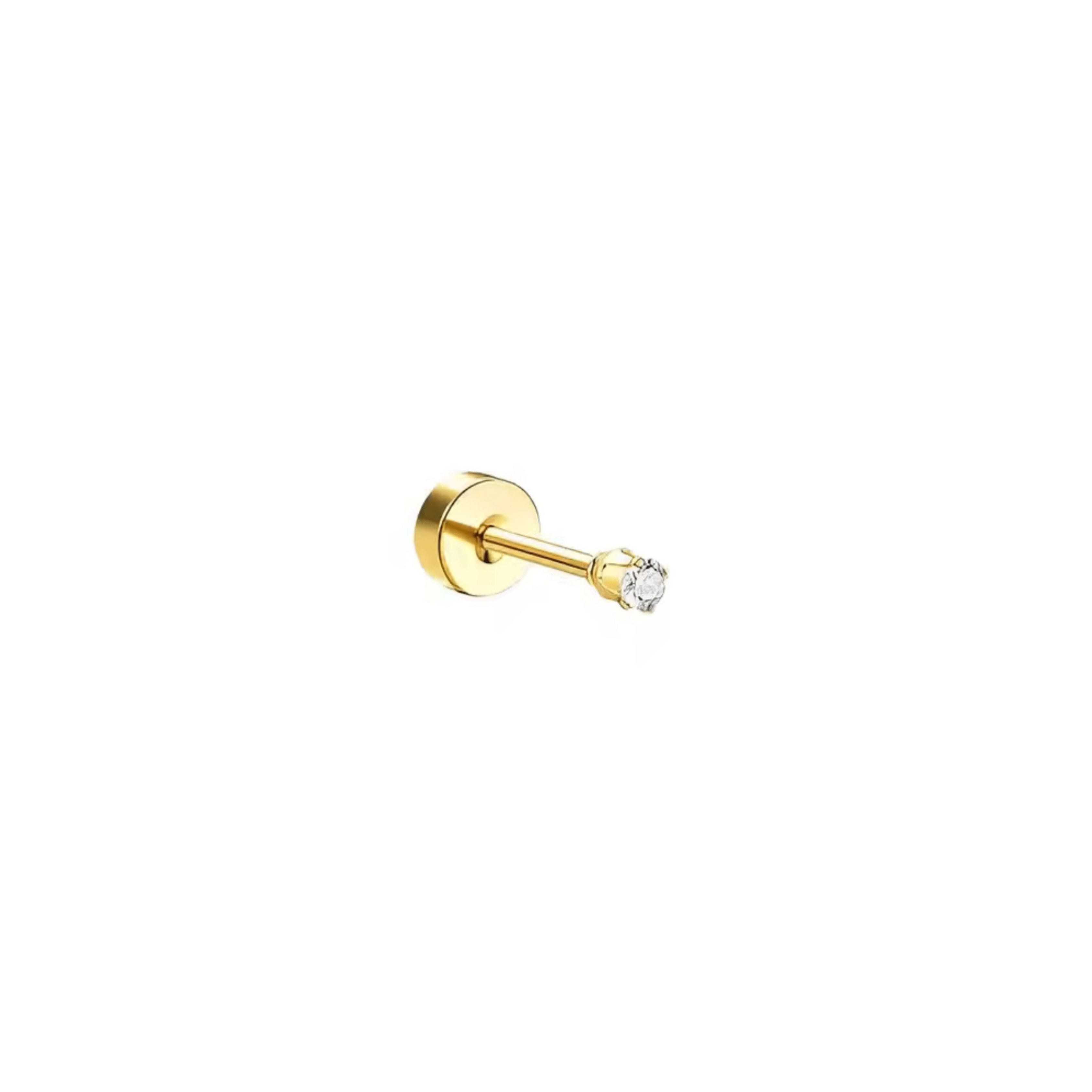 Mika Single Earring - Luisa Luxe gold jewellery