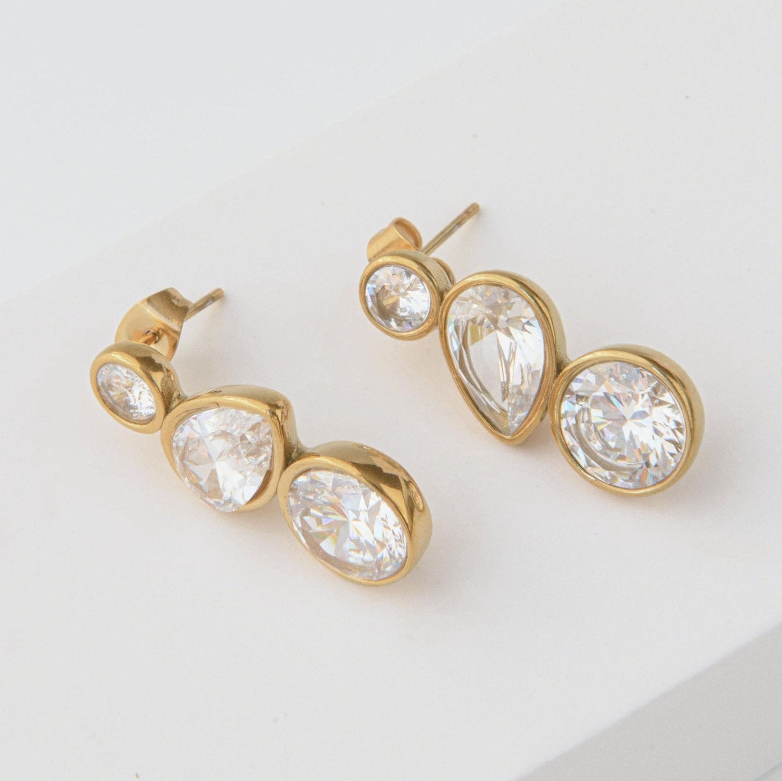 Mirabelle Earrings - Luisa Luxe gold jewellery