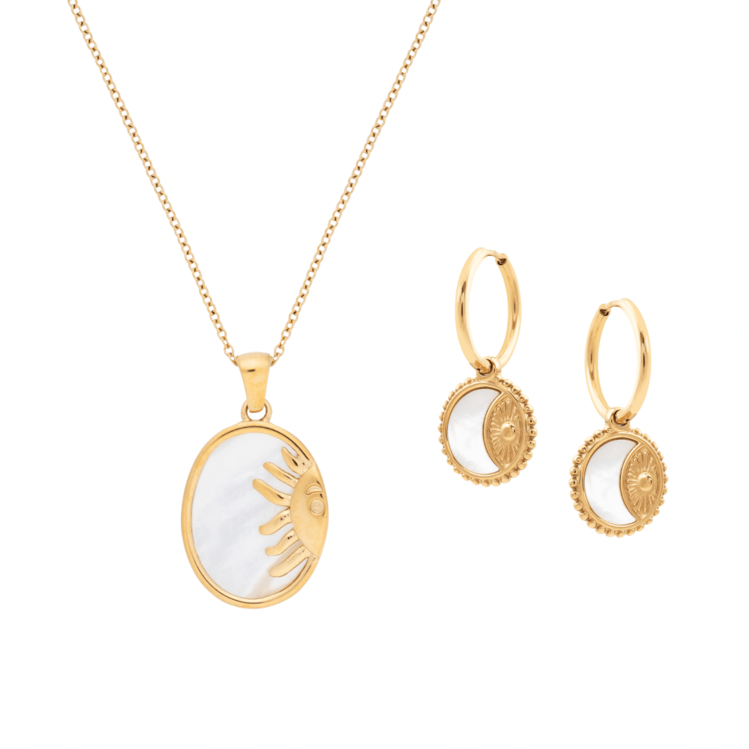 Mother of Pearl Faves Bundle - Luisa Luxe gold jewellery