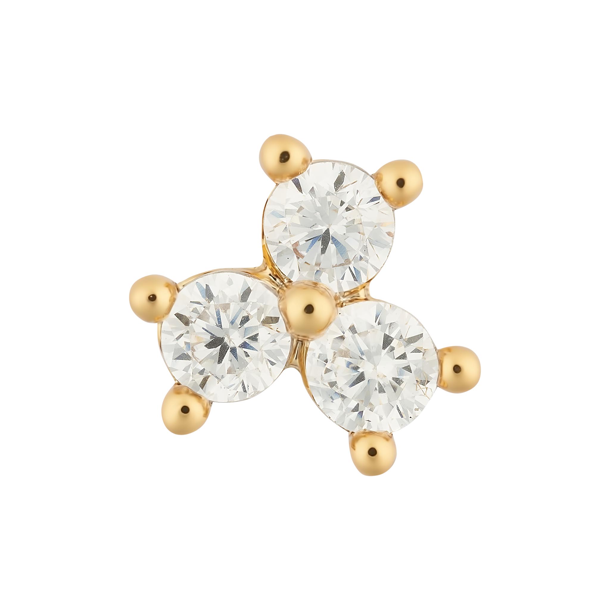 Mya Single Earring - Luisa Luxe gold jewellery