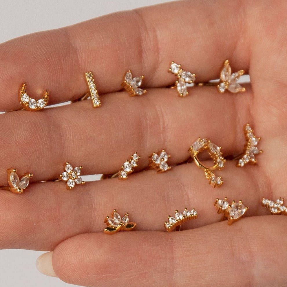Mya Single Earring - Luisa Luxe gold jewellery