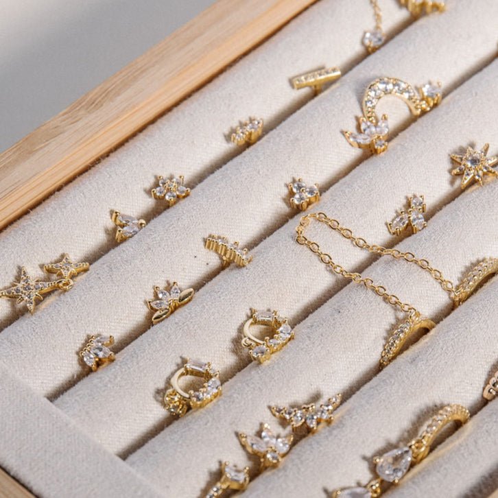 Mya Single Earring - Luisa Luxe gold jewellery
