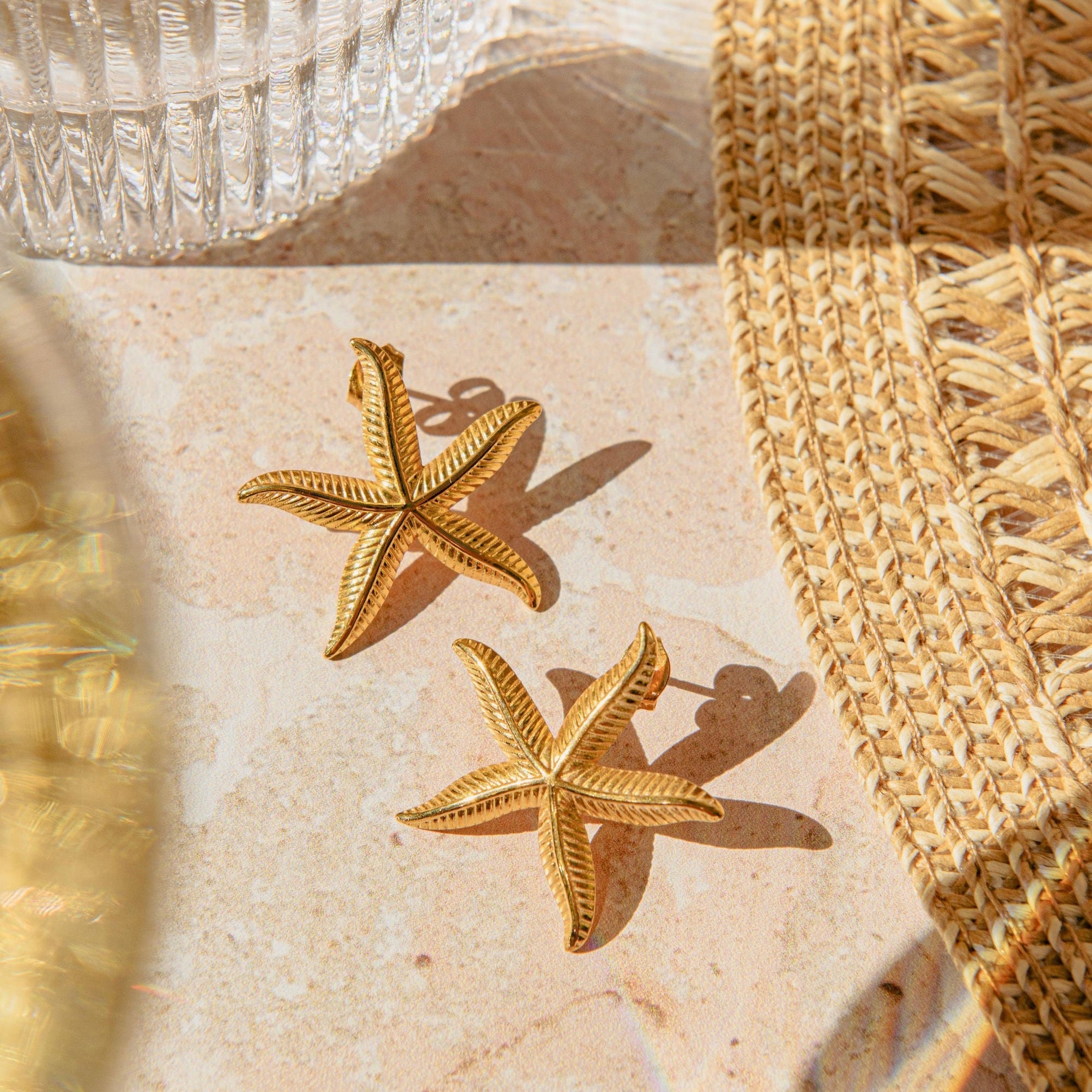 Mykonos Earrings - Luisa Luxe gold jewellery