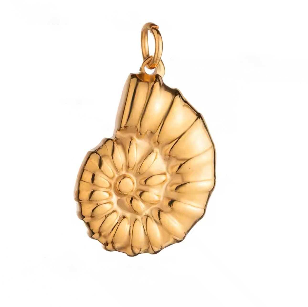 Nautilus Shell Charm - Luisa Luxe gold jewellery